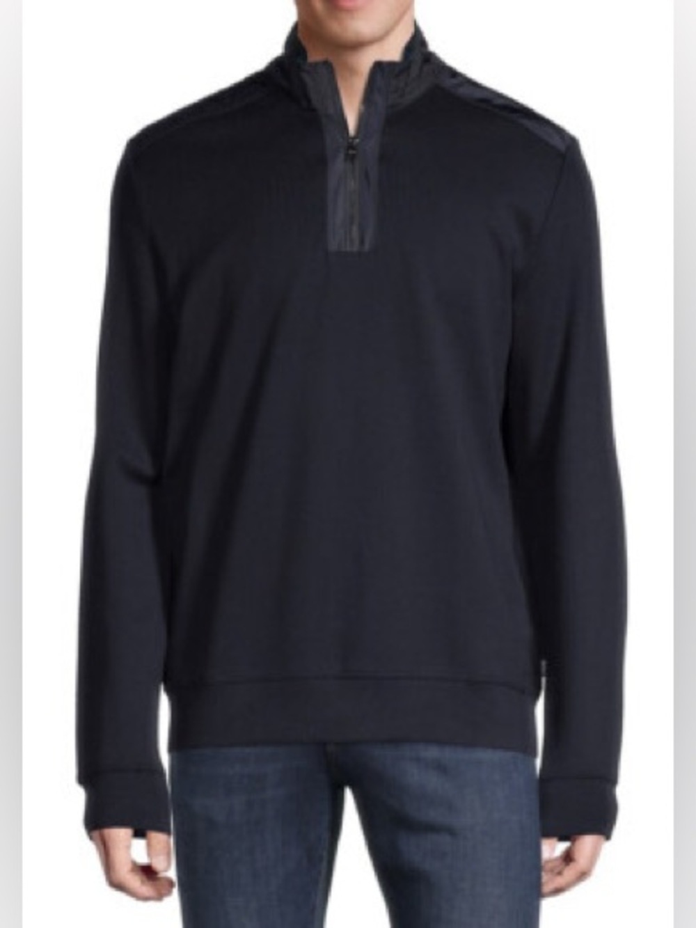 BOSS HUGO BOSS MENS regular fit business casual sweater